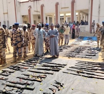 Tchad : plus de 200 armes récupérées lors d’une opération de sécurité dans le Barh-Koh