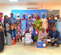 ​Moov Africa célèbre la femme : Première remise de prix de la PROMO Quiz Pagnes 08 mars 2026