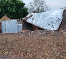 Tchad : un vent violent emporte la toiture du centre de santé de Bendanan à Koumogo
