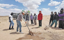 A young Chinese man inspires over 40,000 people to join desertification control