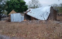 Tchad : un vent violent emporte la toiture du centre de santé de Bendanan à Koumogo
