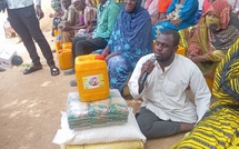 Tchad : des kits alimentaires distribués aux personnes vulnérables dans le 6ᵉ arrondissement de N’Djamena