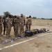 Des officiers de la force mixte multinationale de lutte contre Boko Haram.