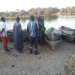 Des pirogues saisies par la brigade mobile des eaux et douanes au Lac Tchad.