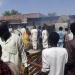  Tchad : un incendie provoque d'importants dégâts à N'Djamena, au quartier N'Djari, le 22 février 2019.