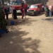  Tchad : un incendie provoque d'importants dégâts à N'Djamena, au quartier N'Djari, le 22 février 2019.