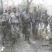 Les combattants du FDPC autour du Général Abdoulaye Miskine. 5 avril 2013. © Alwihda Info