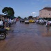 Une route vers Diguel Dinguessou à N'Djamena, Tchad.