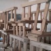Ecole salle classe bancs