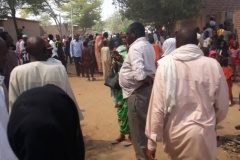  Tchad : un incendie provoque d'importants dégâts à N'Djamena, au quartier N'Djari, le 22 février 2019.