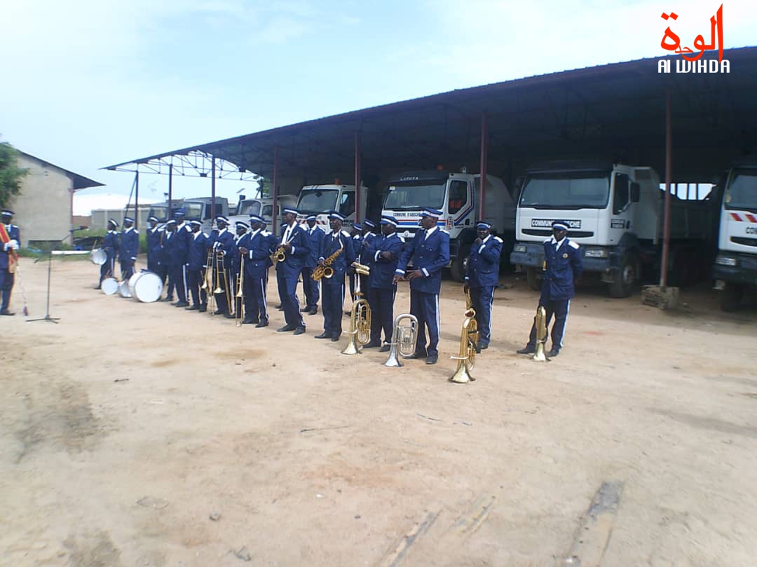 Cérémonie commune Abéché pour le personnel