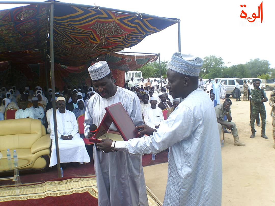 Cérémonie commune Abéché pour le personnel