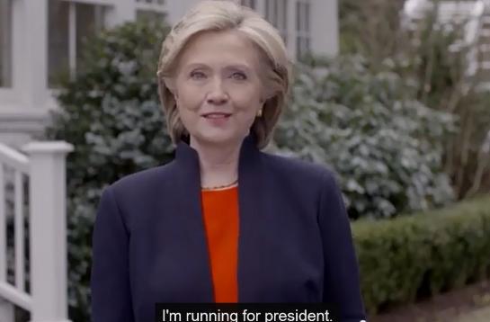 Etats-Unis : Hillary Clinton se lance dans la course à la Maison Blanche