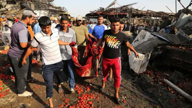 Au moins 76 morts dans un attentat de DAECH à Bagdad